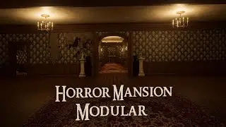 Horror Mansion - Modular Asset Pack Preview