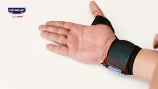 How to wear Hansaplast Wrist Support