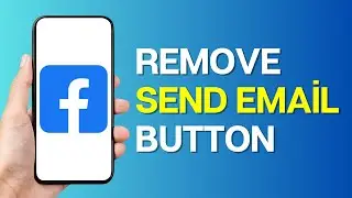 How to Remove Send Email Button From Facebook Page
