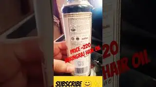 Bhringraj hair oil✨khadi natural ayurveda regime#youtubeshorts #viral