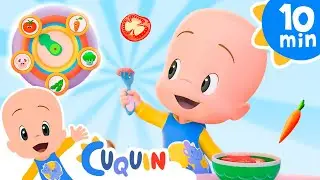 Vegetable Song | Cleo & Cuquin | Kids | Songs