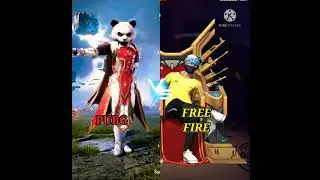 Pubg VS Free Fire 🔥 ll Who Is The Best ll Pubg VS Free Fire 🔥 Bad Aatitude ll #shorts