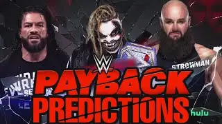 WWE PAYBACK 2020 MATCH CARD PREDICTIONS
