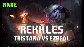 Rekkles as Tristana vs Ezreal - S8 ADC Ranked Gameplay