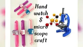 Microscope🔬with hand watch ⌚ Amazing microscopic world | Home Experiment |#subscribe