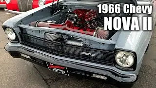 Pro Touring 1966 Chevy II Nova &bull; Close-Ups of Engine & Custom Details