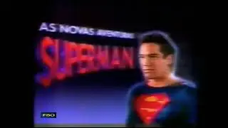 Chamada As Novas Aventuras Do Superman - Globo xx/02/1994