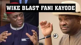 FANI KAYODE IS NOT MY FRIEND BECAUSE HE LIKES FOOD TOO MUCH AND A SNAKE. HE CAN EAT ANYTHING - WIKE