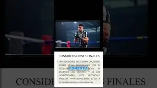 ETIQUETA PARA OFICIALES DEPORTES DE COMBATE.