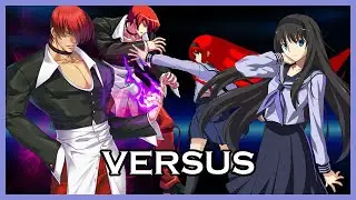 [KOF MUGEN] Iori Yagami VS Akiha Tohno {Million Arthur 🆚 Melty Blood Type Lumina}