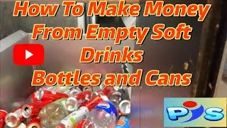 How To Make Money From Empty Soft Drinks Bottles And Cans(Swedish Recycling)