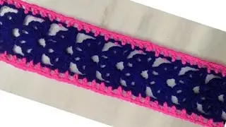 Beautiful Toran Patti Design for Beginners #तोरणपट्टी #Crochettoran #Crosiakaborder #toranpatti