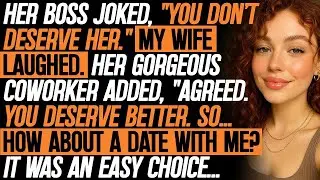 Her Boss Joked, “You Don’t Deserve Her ” My Wife Laughed  Her Gorgeous Coworker Added, “Agreed…”