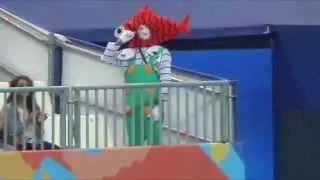FINA 2015 KAZAN-ARENA - Клоун но забавно =)))