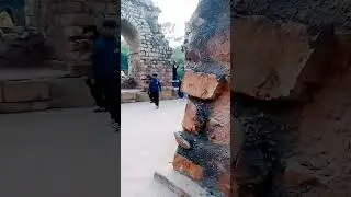 EP11. Qutub Minar is one of the most famous historical monuments of India #travel #abudhabi #trend