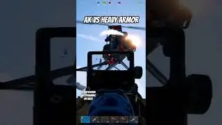 AK VS HEAVY ARMOR #rust #solo #rustclips #rustgame #gaming #kick