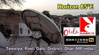 Horizon 85e Full Signal in 4 Feet Ku Band Dish Madhya Pradesh, india