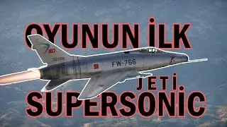 Kıbrıs Kahramanı, Cengiz Topelin Uçağı. -F-100A- İle Oynuyoruz. War Thunder Türkçe Jet Oynanış!
