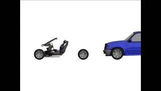 Virtual CRASH | Rear-end Impact | Occupant Kinematics Simulation