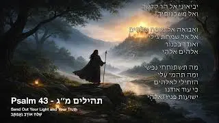 Psalm 43 - תהילים מ״ג &mdash; Hebrew Version | Psalms Music Project