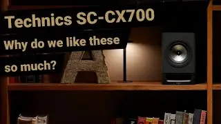 Technics SC-CX700 active speakers