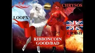 CRYPTO PANIC!!! BITCOIN, CHRYSOS, LOOPX, RIBBONCOIN