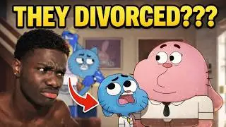They never got a good family picture! The amazing weird world of Gumball reaction
