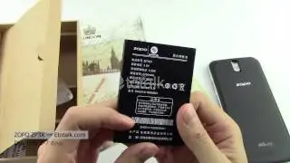 ZOPO 3X ZP3X 4G LTE Dual Sim 3+16G MT6595 Octa Core - Unboxing