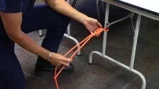 Skill Drill 9-5:  Tying a Safety Knot