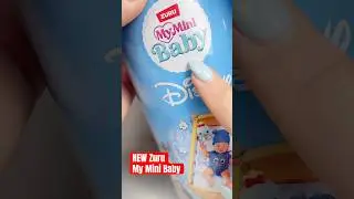 Unbox New Zuru My Mini BABY 🩵 #zurutoys #myminibaby #unboxingvideo #miniature #shorts