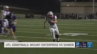 UNDER THE LIGHTS: Mount Enterprise falls to Shiner 28-8 in state semifinals