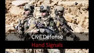 Infantry tactics hand signals