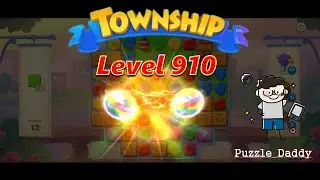 Colorful Puzzle Level 910 ∥ No Booster_All level clear_Township