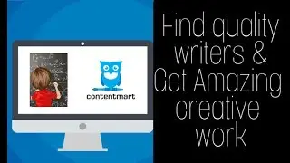 What is contentmart.com ? How it works ? #1 Content Marketplace hire freelancers