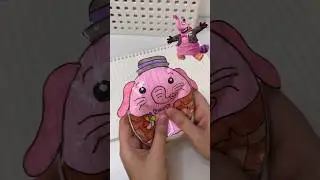 Bing Bong Paper Squishy tutorial #insideout #insideout2 #bingbong #squishmallow #tutorial #howto