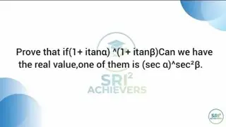  (1 + i tan &alpha;)^(1 + i tan &beta;) Proof |Complex Power Simplification.