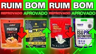 😱Eu Testei os 5 Melhores WHEY PROTEIN BLEND e Descobri o SEGREDO