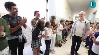 El Virgen de la Vega homenajea a Rafa después de 41 años dedicados a la enseñanza en el Colegio (4K)