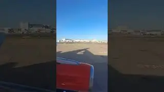 Taxi and take-off from Gatwick Airport 