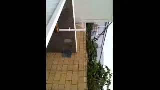 Water runoff at unit 12