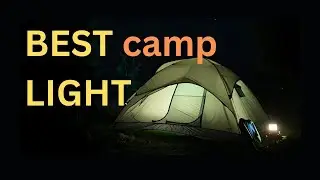 Camping?  Car trip?  Why You Need This Rechargeable Flood Light!