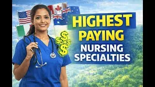 Highest Paying Nursing Specialties Abroad  #NurseSpecialties #HighestPayingNurses #NursingCareers