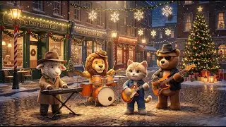 Silent Snow Christmas Animal Band &mdash; 24/7 Soft Chill Beats