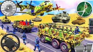 New US Army Truck Driving 2026 - Modern Military Simulator 3D - Android Gameplay