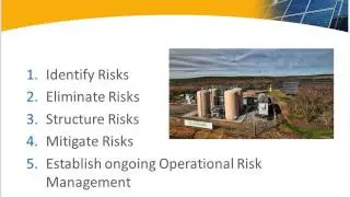 Managing Risks in Large Solar Energy Projects