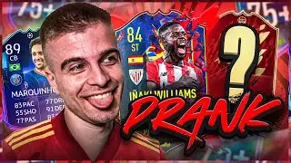 FIFA 22: PRANK  im INAKI WILLIAMS Record Breaker 50x PLAYER PICK BATTLE 😂😭