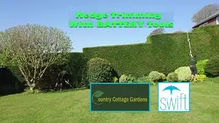 Battery Hedge Trimmer Review 40v BATTERY - Swift Garden Tools #toolreview