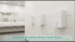 High-Performance Brushless Technology: The EcoPulse Hand Dryer Series