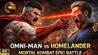Omni-Man vs Homelander | Mortal Kombat Epic Battle #battle #mortalkombat