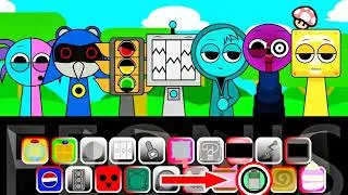 Incredibox Sprunki ALL Characters Sprunki OC part 2 (NEW MOD)